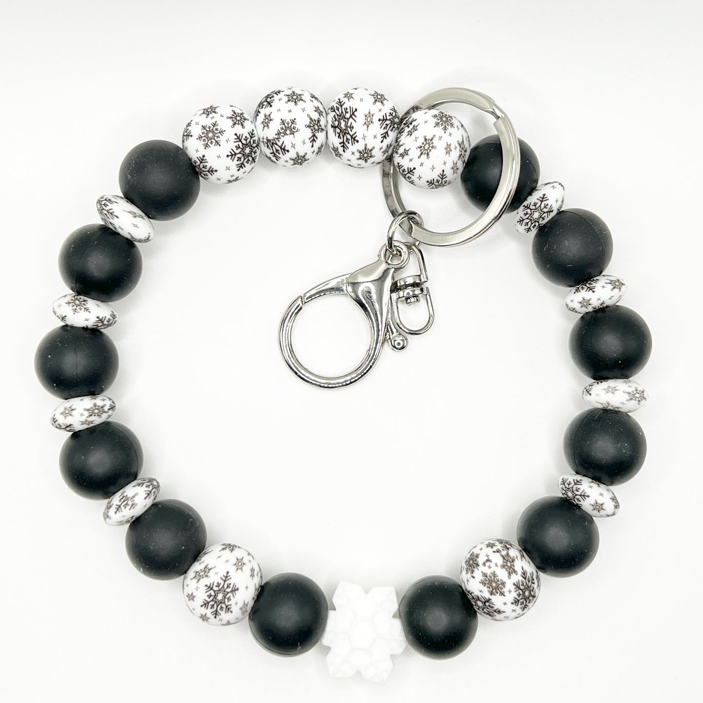 Snowfall Flake Wristlet